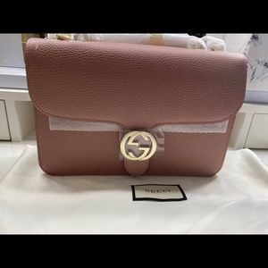 GUCCI Dollar Calfskin Large Interlocking GG